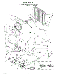 05 - Unit Parts parts for Kitchenaid Ice Machine KUIS15PRHW4 from AppliancePartsPros.com