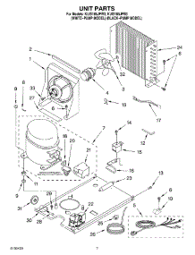 05 - Unit Parts parts for Kitchenaid Ice Machine KUIS185JPB3 from AppliancePartsPros.com