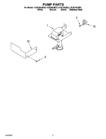 03 - Pump Parts parts for Kitchenaid Ice Machine KUIS185JBT2 from AppliancePartsPros.com