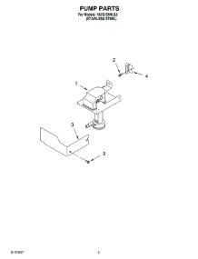 03 - Pump parts for Kitchenaid Ice Machine KUIS155HLS3 from AppliancePartsPros.com