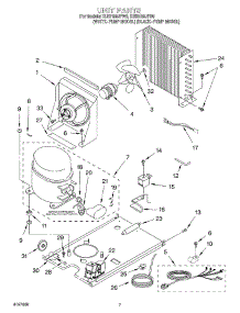 05 - Unit parts for Kitchenaid Ice Machine KUIS185JPB0 from AppliancePartsPros.com