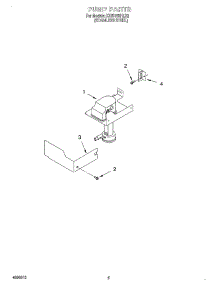 03 - Pump parts for Kitchenaid Ice Machine KUIS155HLS2 from AppliancePartsPros.com
