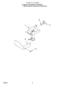 03 - Pump parts for Kitchenaid Ice Machine KUIS155HPB2 from AppliancePartsPros.com
