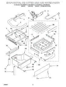 02 - Evaporator, Ice Cutter Grid And Water parts for Kitchenaid Ice Machine KUIS155HBS2 from AppliancePartsPros.com