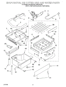 02 - Evaporator, Ice Cutter Grid And Water parts for Kitchenaid Ice Machine KUIS185JPW0 from AppliancePartsPros.com