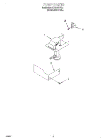 03 - Pump parts for Kitchenaid Ice Machine KUIS155HRS2 from AppliancePartsPros.com