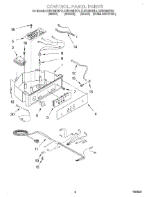 04 - Control Panel parts for Kitchenaid Ice Machine KUIS155HBT2 from AppliancePartsPros.com