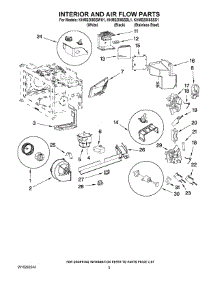 04 - Interior And Air Flow Parts parts for Kitchenaid Microwave KHMS2056SBL1 from AppliancePartsPros.com