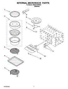 05 - Internal Microwave Parts, Optional Parts parts for Kitchenaid Microwave KBHS179SSS04 from AppliancePartsPros.com