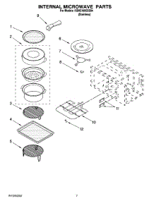 05 - Internal Microwave Parts, Optional Parts parts for Kitchenaid Microwave KBHS109SSS04 from AppliancePartsPros.com
