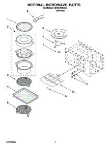 05 - Internal Microwave Parts, Optional Parts parts for Kitchenaid Microwave KBHS109SSS00 from AppliancePartsPros.com