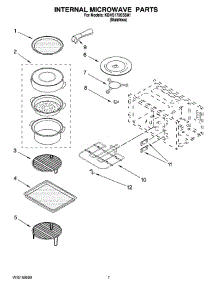 05 - Internal Microwave Parts, Optional Parts parts for Kitchenaid Microwave KBHS179SSS01 from AppliancePartsPros.com