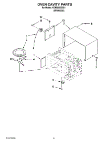 03 - Oven Cavity Parts parts for Kitchenaid Microwave KCMS2055SSS1 from AppliancePartsPros.com