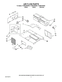 04 - Air Flow Parts parts for Whirlpool Microwave YKHMS1850SB0 from AppliancePartsPros.com