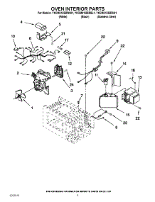 05 - Oven Interior Parts parts for Whirlpool Microwave YKCMS1555RBL1 from AppliancePartsPros.com