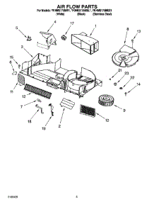 04 - Air Flow Parts parts for Whirlpool Microwave YKHMS175MW1 from AppliancePartsPros.com