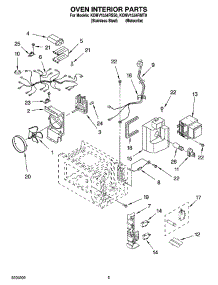 05 - Oven Interior Parts parts for Kitchenaid Microwave KOMV1554RSS0 from AppliancePartsPros.com