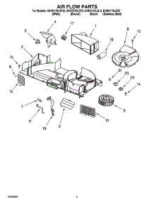 04 - Air Flow Parts parts for Kitchenaid Microwave KHHS179LWH3 from AppliancePartsPros.com