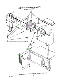 03 - Convection Oven parts for Kitchenaid Microwave KHMC106WAL0 from AppliancePartsPros.com