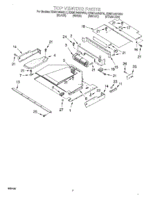 05 - Top Venting parts for Kitchenaid Microwave KBMC140HSS0 from AppliancePartsPros.com