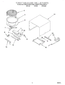 04 - Turntable And Grille parts for Kitchenaid Microwave KCMG125EAL0 from AppliancePartsPros.com