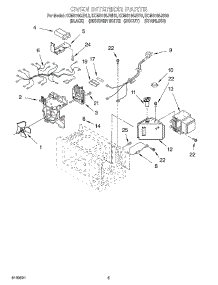 05 - Oven Interior parts for Kitchenaid Microwave KCMS185JSS0 from AppliancePartsPros.com