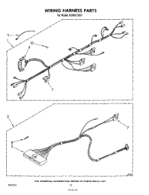 07 - Wiring Harness , Lit / Optional parts for Kitchenaid Microwave KCMS135S1 from AppliancePartsPros.com