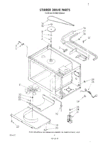 03 - Stirrer Drive parts for Kitchenaid Microwave KCMS135SAL0 from AppliancePartsPros.com