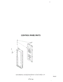 05 - Control Panel parts for Kitchenaid Microwave KCMS135SAL0 from AppliancePartsPros.com