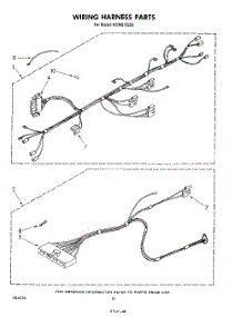 07 - Wiring Harness , Literature And Optional parts for Kitchenaid Microwave KCMS132S0 from AppliancePartsPros.com