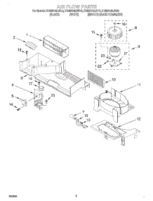 04 - Air Flow parts for Kitchenaid Microwave KHMS145JBS0 from AppliancePartsPros.com