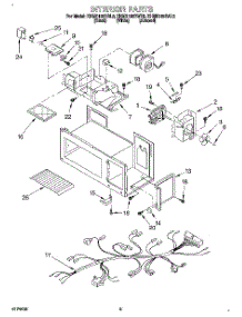 05 - Interior, Literature parts for Kitchenaid Microwave KHMS105BAL0 from AppliancePartsPros.com