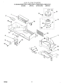 04 - Air Flow parts for Kitchenaid Microwave KHMS147HSS1 from AppliancePartsPros.com