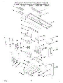 03 - Interior And Ventilation parts for Kitchenaid Microwave KHMS147HBT1 from AppliancePartsPros.com