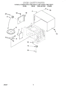 03 - Oven Cavity parts for Kitchenaid Microwave KCMS135HWH0 from AppliancePartsPros.com