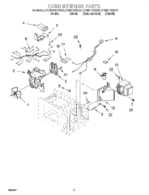05 - Oven Interior parts for Kitchenaid Microwave KCMS135HSS0 from AppliancePartsPros.com