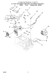 05 - Oven Interior, Literature parts for Kitchenaid Microwave KCMS135GBL0 from AppliancePartsPros.com