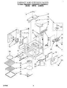 03 - Cabinet And Stirrer, Optional parts for Kitchenaid Oven KEMS306BAL1 from AppliancePartsPros.com
