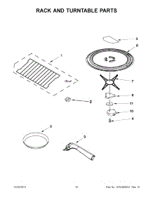 05 - Rack And Turntable Parts parts for Kitchenaid Microwave KHMS2056SSS3 from AppliancePartsPros.com