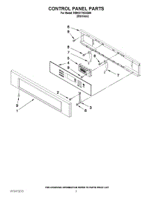 02 - Control Panel Parts parts for Kitchenaid Microwave KBHS179SSS06 from AppliancePartsPros.com