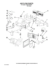 04 - Air Flow Parts parts for Kitchenaid Microwave KHMC1857XSP0 from AppliancePartsPros.com