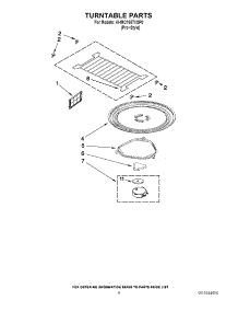 05 - Turntable Parts parts for Kitchenaid Microwave KHMC1857XSP0 from AppliancePartsPros.com