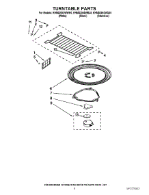 05 - Turntable Parts parts for Kitchenaid Microwave KHMS2040WBL0 from AppliancePartsPros.com