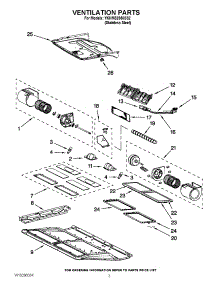 03 - Ventilation Parts parts for Whirlpool Microwave YKHMS2050SS2 from AppliancePartsPros.com