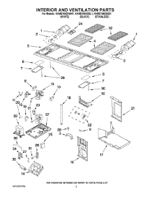 03 - Interior And Ventilation Parts parts for Kitchenaid Microwave KHMS1850SBL1 from AppliancePartsPros.com