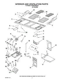 03 - Interior And Ventilation Parts parts for Kitchenaid Microwave KHMS1850SSS2 from AppliancePartsPros.com
