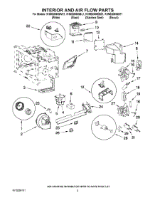 04 - Interior And Air Flow Parts parts for Kitchenaid Microwave KHMS2050SWH1 from AppliancePartsPros.com