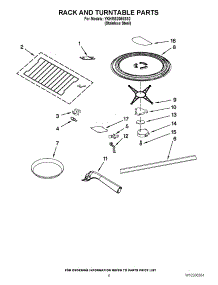 05 - Rack And Turntable Parts parts for Whirlpool Microwave YKHMS2050SS2 from AppliancePartsPros.com