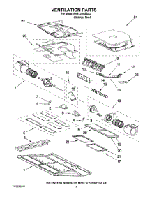 03 - Ventilation Parts parts for Kitchenaid Microwave KHHC2090SSS2 from AppliancePartsPros.com