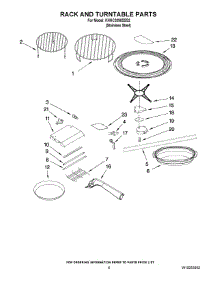 05 - Rack And Turntable Parts parts for Kitchenaid Microwave KHHC2090SSS2 from AppliancePartsPros.com